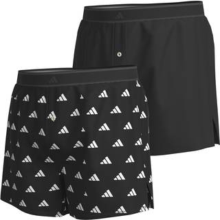 adidas 2-pak Active Woven Boxer - Black pattern - Small