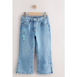 Next Blomsterudsmykkede Flare Jeans (3-16år)