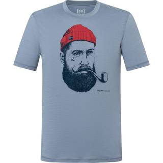 super.natural Sailor Tee Merino-shirt Herrer størrelse M farve grå