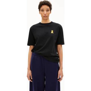 ARMEDANGELS Women's Tarjaa Å Embro T-shirt Damer størrelse XS farve sort