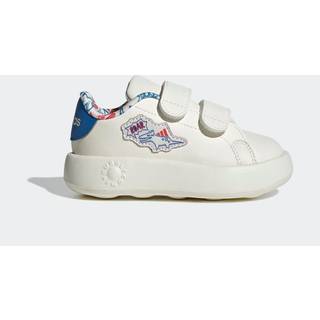 adidas adidas White Advantage Dino Hook and Loop Infant Trainers
