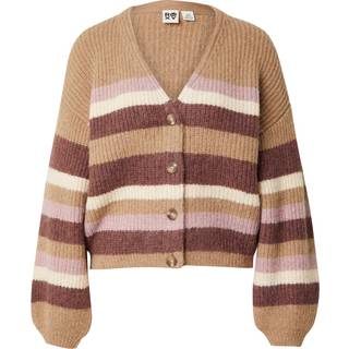 Roxy Women's Marble Tiles Stripe Sweatere Damer størrelse S farve brun