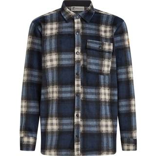 O'Neill O'Riginals Superfleece Shirt Skjorte Herrer størrelse L farve blå/grå