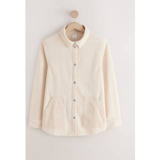 Next Cream Fleece Shacket