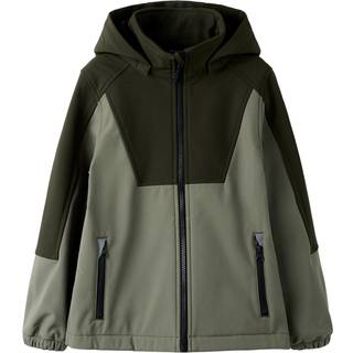 NAME IT Softshell Jakke Alfa08 Dusty Olive