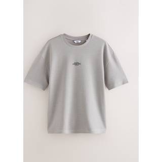 Next Relaxed Fit Graphic Tryk Heavyweight Striped T-shirt