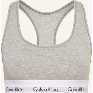 Unlined Bralette - Icon Cotton Modal - Grey - M