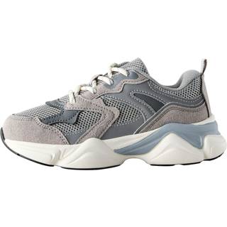 Next Grey Standard Fit (F) Lace Up Trainers
