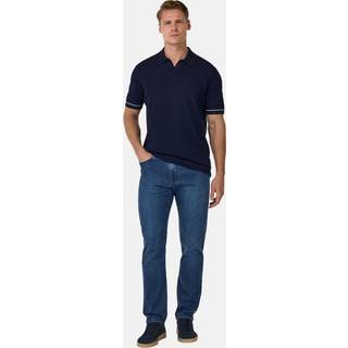 BOGGI MILANO Herren Polo-Shirt blau