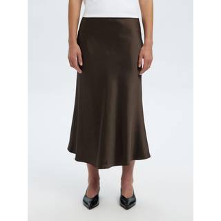 Satin Midinederdel