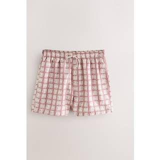 Next Pink Geometric Printed Swim Shorts - small