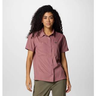 Columbia Women's Silver Ridge Utility S/S Shirt Bluse Damer størrelse XS farve kulørt