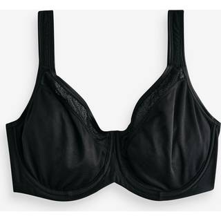 Next Black F-K Ultimate Support Cotton Minimiser Padded Strap Bra