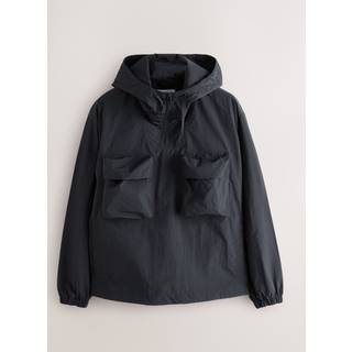 Next Black Overhead Quarter Zip Jacket
