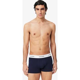 Lacoste 3-Pack Stretch Cotton Trunks Navy/White/Red