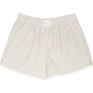 Løse Nike Chill Poplin-shorts med mellemhøj talje og striber til kvinder - grå - S (EU 36-38)