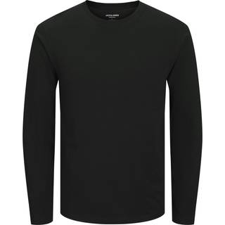 Ensfarvet Langærmet T-shirt