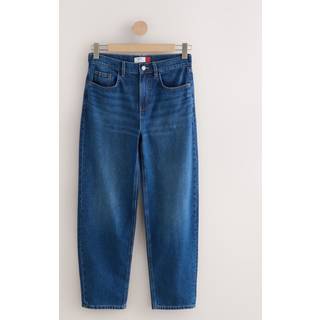 Next Denim Dark Blue Barrel Leg Jeans