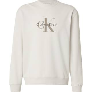Calvin Klein Jeans Terry Sweatshirt Chalk