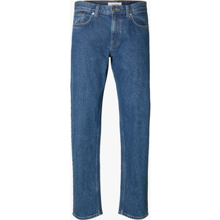 Selected Ben Kori Straight Fit Jeans Medium Blue Denim