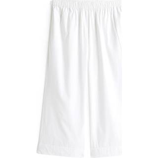 Curve Relaxed Wide Leg Poplin Trousers