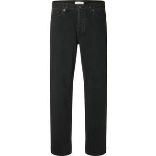Selected Ben Kori Straight Fit Jeans Black Denim