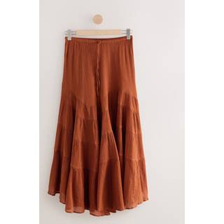 Next Boho Tiered Midi Nederdele - xsmall