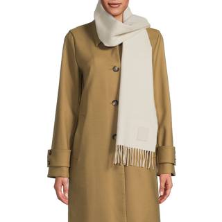 Loewe Wool and cashmere scarf - white - One Size