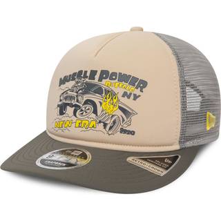 New Era American Muscle Power Grey 9FIFTY Retro Crown A-Frame Cap adult unisex Grey adult unisex Grey adult unisex Grey adult unisex Grey adult unisex - S-M
