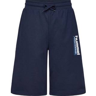 Hummel Kid's Hmltukas Shorts Black Iris/black Iris, 116