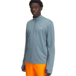 Under Armour Launch 1/4 Zip Løbeshirt Herrer størrelse L farve turkis