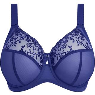 Elomi Zarla BH med bøjle, blå, Størrelse: 90J, Dame