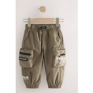 Next Taupe Brown Pocket Cargo Trousers (3mths-7yrs)