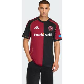 1. FC Nürnberg 25/26 hjemmebanetrøje - Team Coll Burgundy 2 / Black - XS