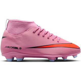 Nike Jr. Mercurial Superfly 10 Club High Top-fodboldstøvler til flere typer underlag til mindre/større børn - Pink - 34