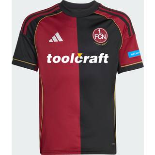 1. FC Nürnberg 25/26 Home Jersey - Team Coll Burgundy 2 / Black - 164