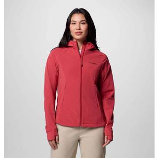 Columbia Women's Sweet As III Hooded Softshell Softshelljakke Damer størrelse S farve rød