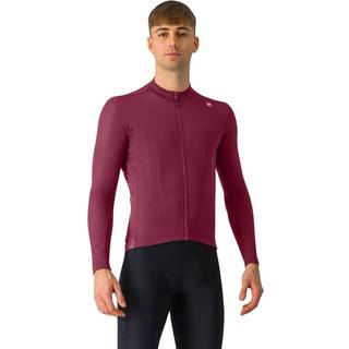 Castelli Espresso Thermal Jersey Cykeljersey Herrer størrelse XXL farve lilla