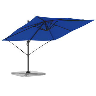 Cantilever Roma Parasol Æbleblå 286x285x265 cm Aluminium