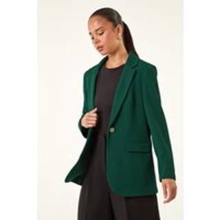 Roman Roman Petite Tekstureret Blazer Med Knapper