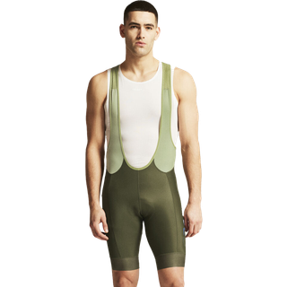 Craft ADV Endur Bib Shorts Cykelbukser Herrer størrelse M farve olivengrøn