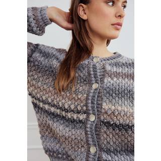 Noella Cardigan - Kae - Light Grey Mix
