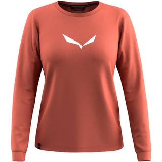 Salewa Women's Eagle Solidlogo Dry Tee Funktionsshirt Damer størrelse 38 farve rød
