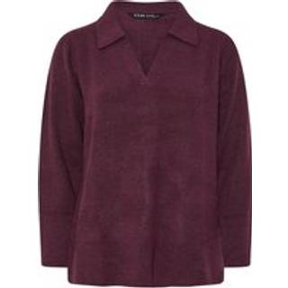 Yours Curve Yours Curve-kravetrøje med V-hals