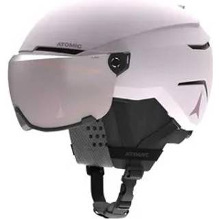 Atomic Savor Visor, skihjelm med visir, junior, lyserød