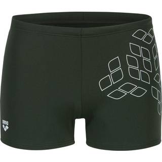 Arena Kikko Graphic Swim Short Badebukser Herrer størrelse 5 farve olivengrøn