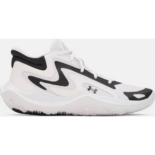 Under Armour Jet '25 Unisex Basketball Shoes White / Black / Black 45.5