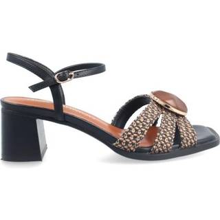 Carmen Højhælede Sandaler, Black, 41