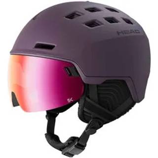 Head Rachel 5K, skihjelm med visir, lilla
