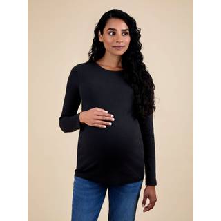 Jojo Maman Bébé JoJo Maman Bébé Black 2-Pack Ribbed Maternity Tops